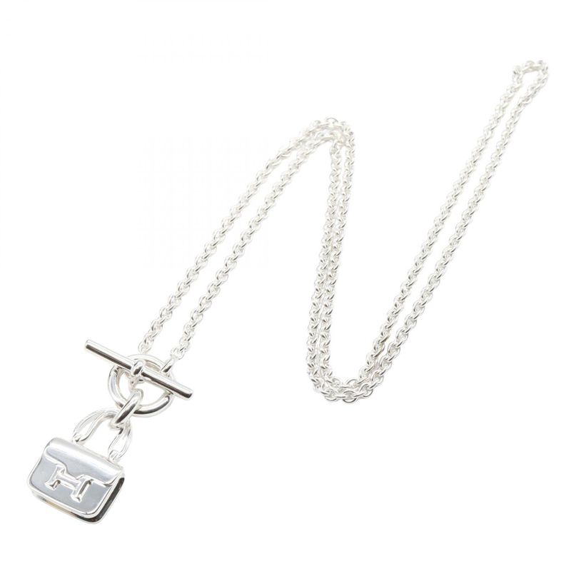 Hermes Necklace Amulet Necklace 23ag558735 Neck Circumference 41cm (16.14in)