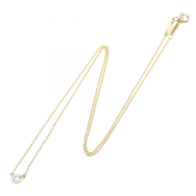 Tiffany & Co Tiffany＆co Necklace Visored Necklace Neck Circumference 40.5cm