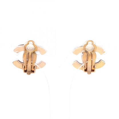 Chanel Earring Coco Mark GP (gold Plated) Earring Ladies Used a