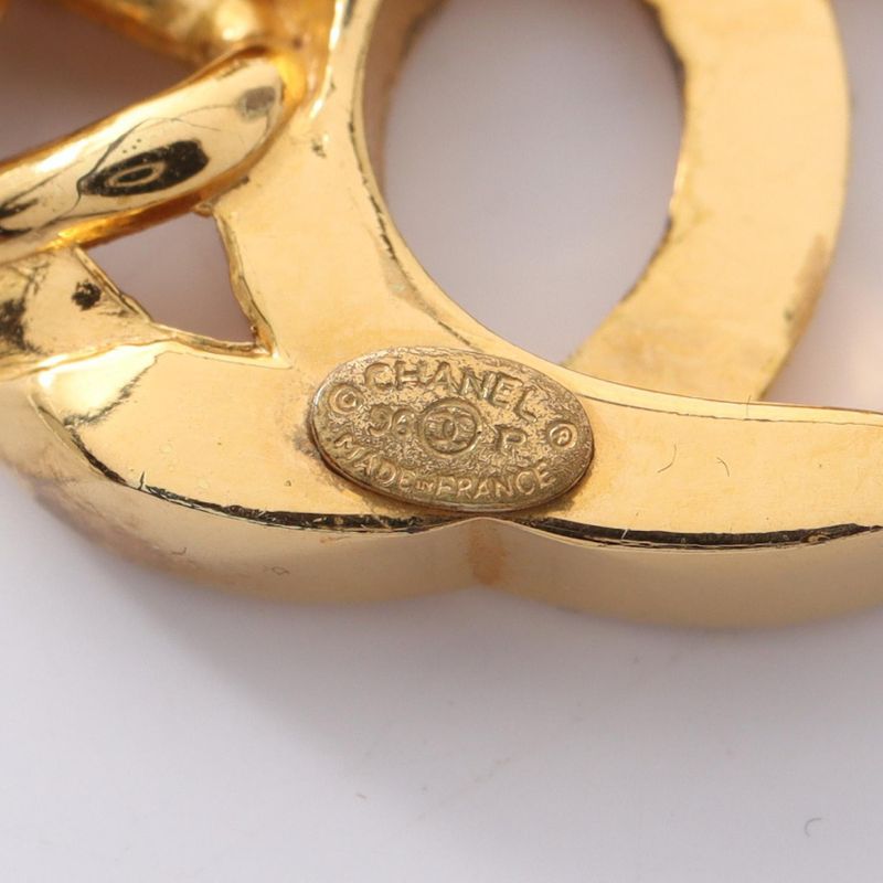 Chanel Bracelet Cocomark Turnlock GP (gold Plated) Bracelet Women's Used a