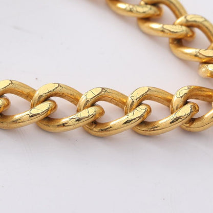 Chanel Bracelet Cocomark Turnlock GP (gold Plated) Bracelet Women's Used a