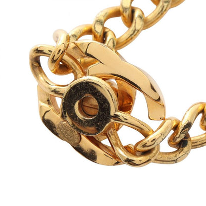 Chanel Bracelet Cocomark Turnlock GP (gold Plated) Bracelet Women's Used a
