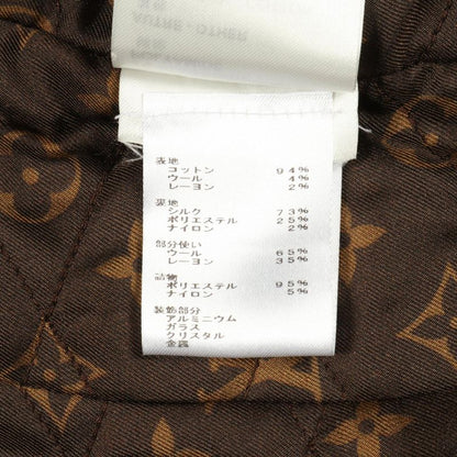 Louis Vuitton Collarless Jacket Tweed Rw221 B Mr2 Fmvb 68 Wool
