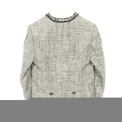 Louis Vuitton Collarless Jacket Tweed Rw221 B Mr2 Fmvb 68 Wool