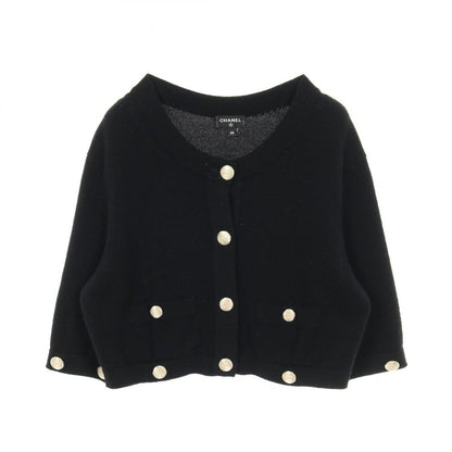 Chanel Cardigan Here Mark Button P72780k10442 Cashmere Cardigan Women's Used a