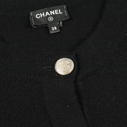 Chanel Cardigan Here Mark Button P72780k10442 Cashmere Cardigan Women's Used a