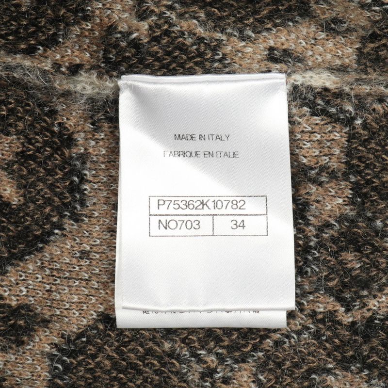 Chanel Cardigan Cocomark P75362k10782 Cashmere Cardigan Women's Used a