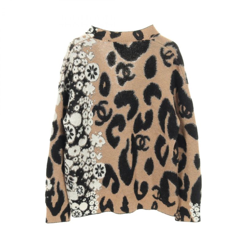 Chanel Cardigan Cocomark P75362k10782 Cashmere Cardigan Women's Used a