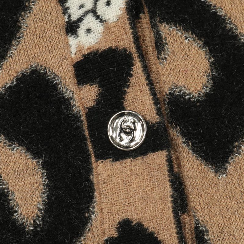 Chanel Cardigan Cocomark P75362k10782 Cashmere Cardigan Women's Used a