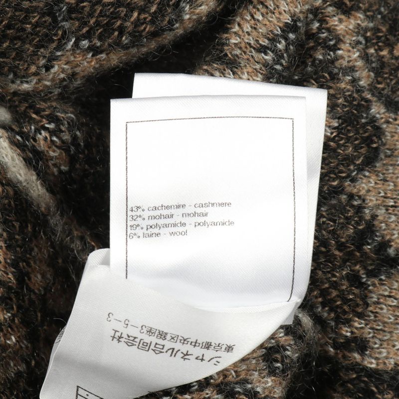 Chanel Cardigan Cocomark P75362k10782 Cashmere Cardigan Women's Used a