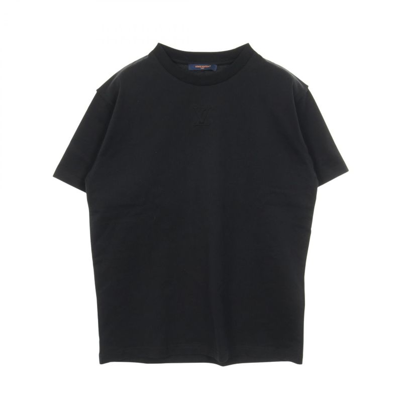 Louis Vuitton Cut and Sew Embossed LV Logo Inside Out Cotton T-Shirt Men's Used