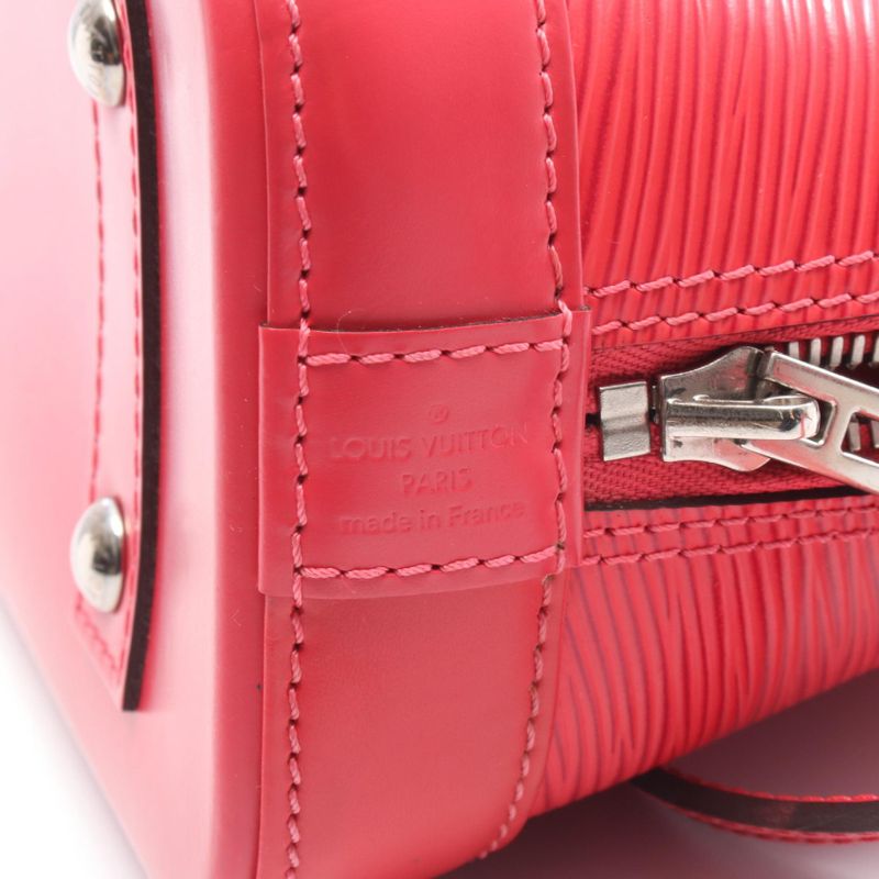 Louis Vuitton Handbag Alma BB Epi Freesia M53357 Freesia Leather Alma BB