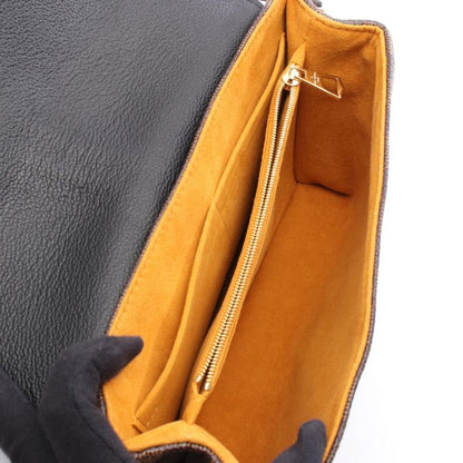 Louis Vuitton Shoulder Bag Clapton Damier Ebene Noir Black N44243 Noir Black