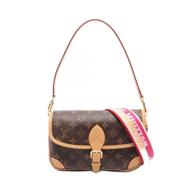 Louis Vuitton Shoulder Bag Diane Nm PM Monogram Fuchsia M46049 Fuchsia PVC