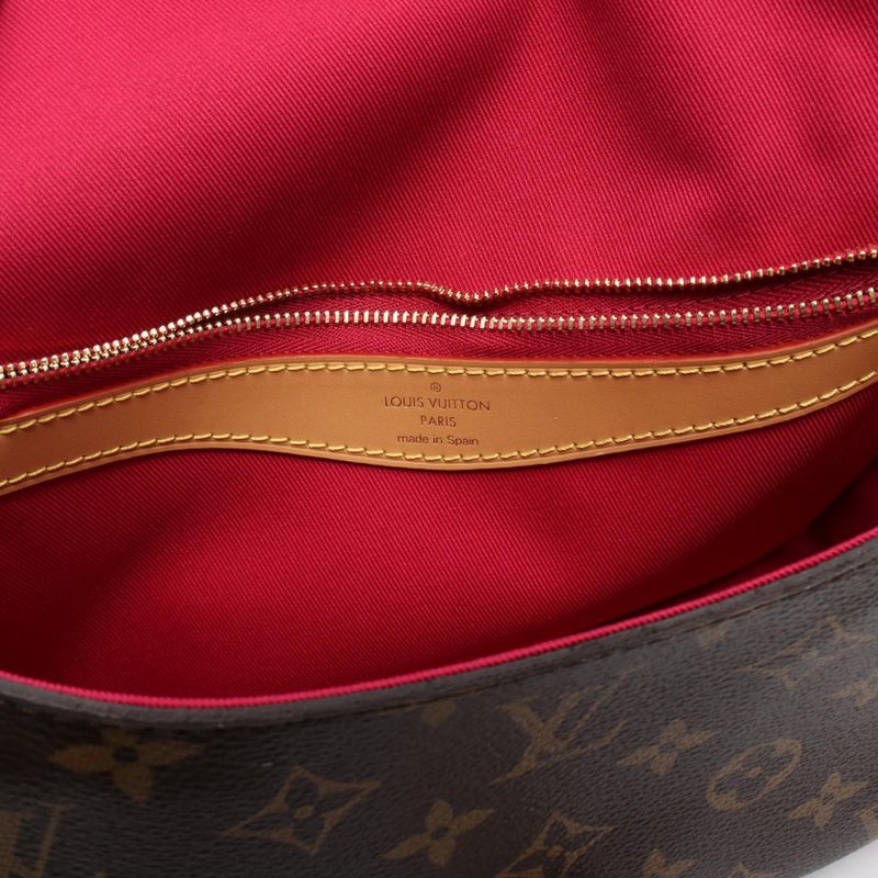 Louis Vuitton Shoulder Bag Diane Nm PM Monogram Fuchsia M46049 Fuchsia PVC