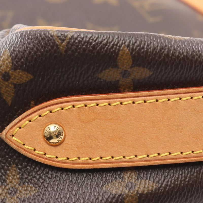 Louis Vuitton Shoulder Bag Thuram PM M40076 PVC Coated Canvas Leather Thuram PM