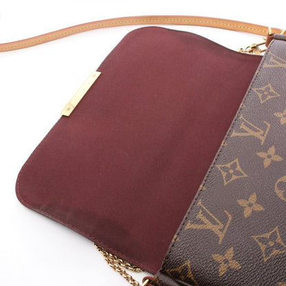 Louis Vuitton Handbag Favorite MM M40718 PVC Coated Canvas Leather Favorite MM