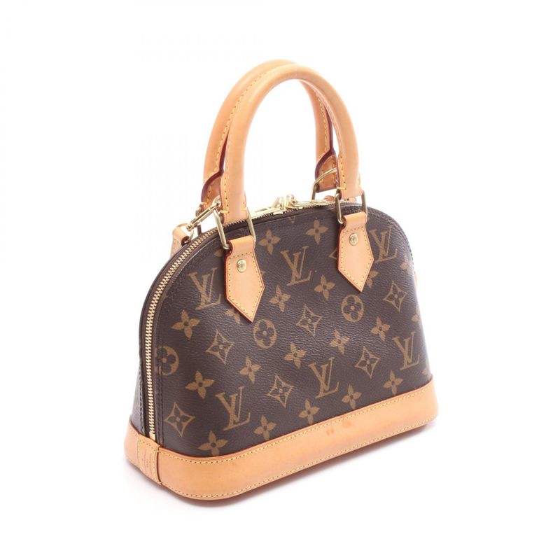 Louis Vuitton Handbag Alma BB M53152 PVC Coated Canvas Leather Alma BB Women's