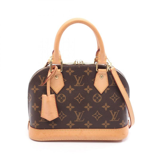 Louis Vuitton Handbag Alma BB M53152 PVC Coated Canvas Leather Alma BB Women's