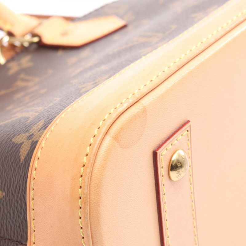 Louis Vuitton Handbag Alma BB M53152 PVC Coated Canvas Leather Alma BB Women's