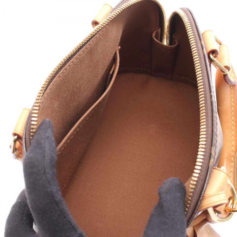 Louis Vuitton Handbag Alma BB M53152 PVC Coated Canvas Leather Alma BB Women's