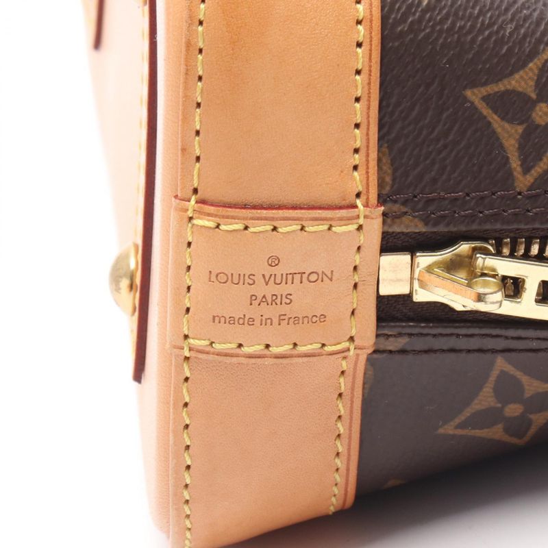 Louis Vuitton Handbag Alma BB M53152 PVC Coated Canvas Leather Alma BB Women's