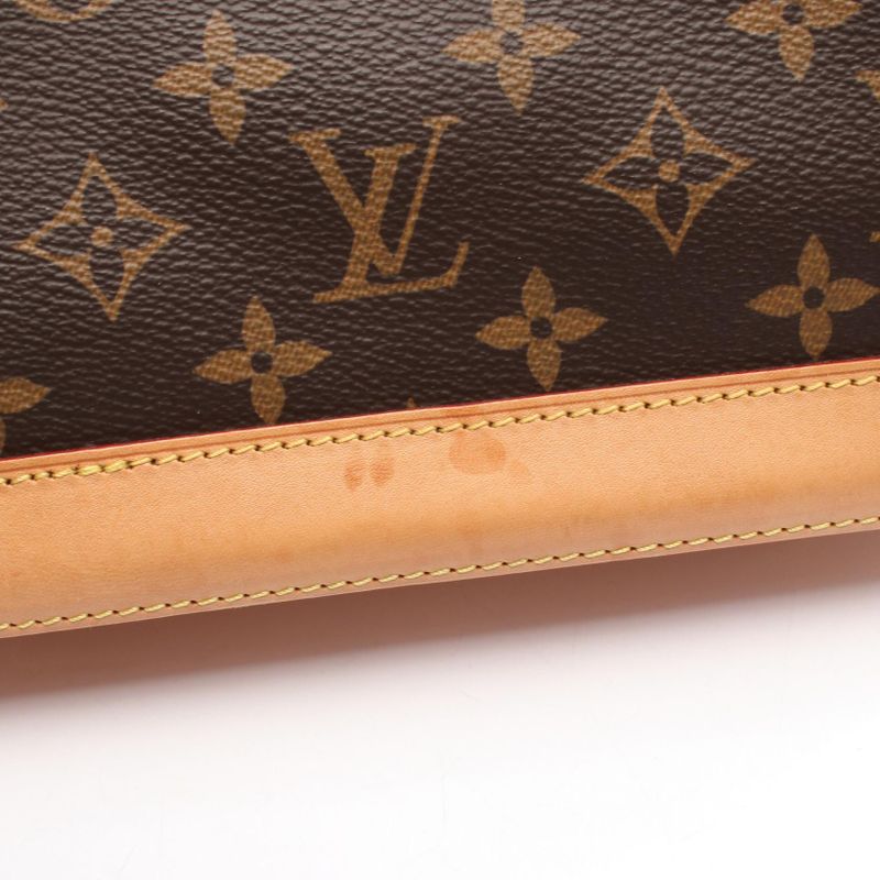 Louis Vuitton Handbag Alma BB M53152 PVC Coated Canvas Leather Alma BB Women's