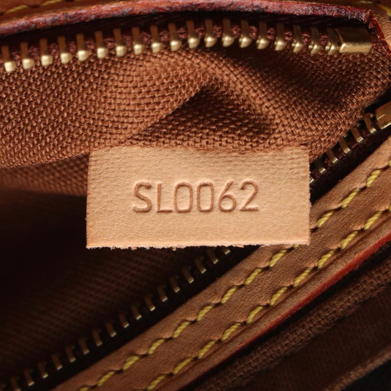 Louis Vuitton Shoulder Bag Trotter M51240 PVC Coated Canvas Leather Trotter