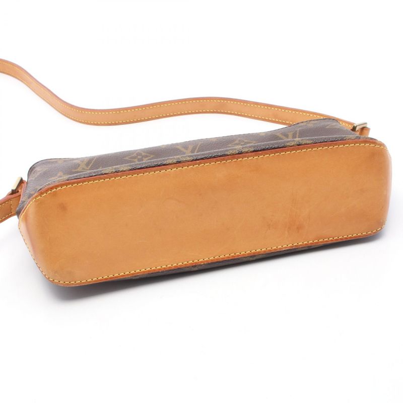 Louis Vuitton Shoulder Bag Trotter M51240 PVC Coated Canvas Leather Trotter