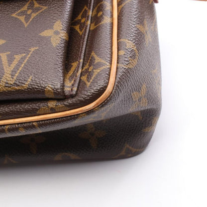 Louis Vuitton Shoulder Bag Viva City PM M51165 PVC Coated Canvas Leather Viva