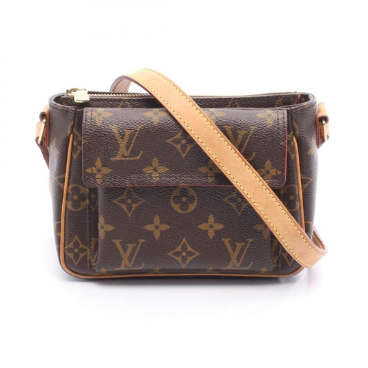 Louis Vuitton Shoulder Bag Viva City PM M51165 PVC Coated Canvas Leather Viva