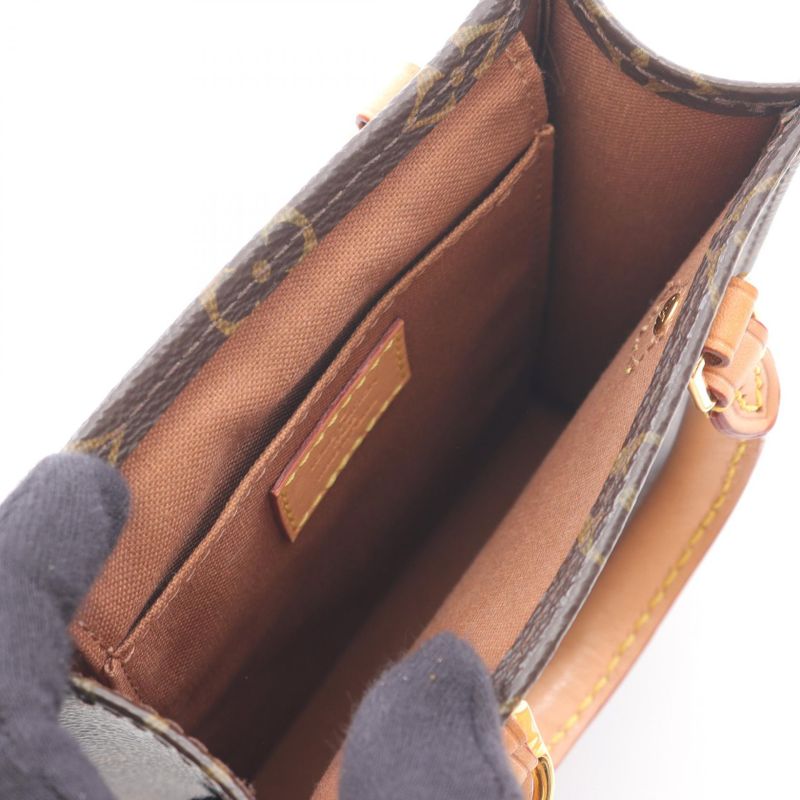 Louis Vuitton Handbag Petite Sac Plastic M69442 PVC Coated Canvas Leather