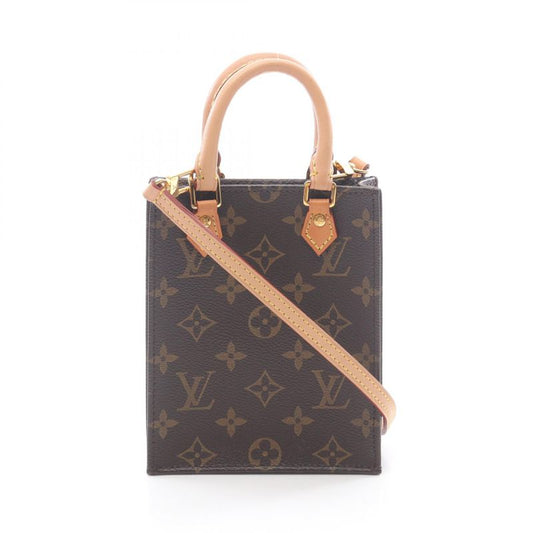 Louis Vuitton Handbag Petite Sac Plastic M69442 PVC Coated Canvas Leather