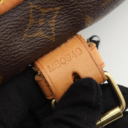 Louis Vuitton Shoulder Bag Saumur 35 M42254 PVC Coated Canvas Leather Saumur 35