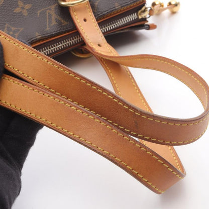 Louis Vuitton Tote Bag Popincourt Au M40007 PVC Coated Canvas Leather Popincourt