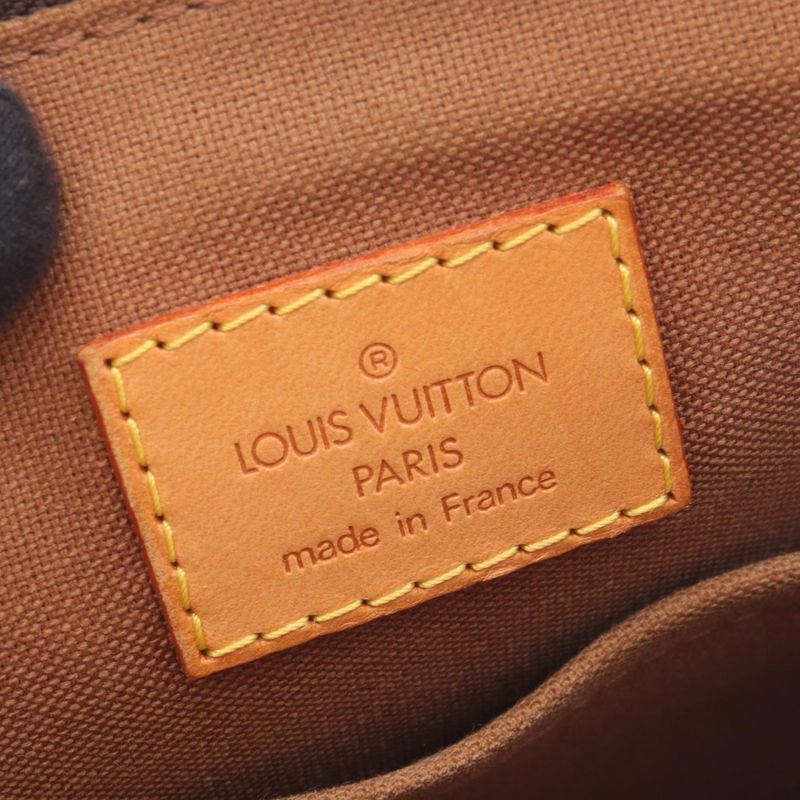 Louis Vuitton Tote Bag Popincourt Au M40007 PVC Coated Canvas Leather Popincourt