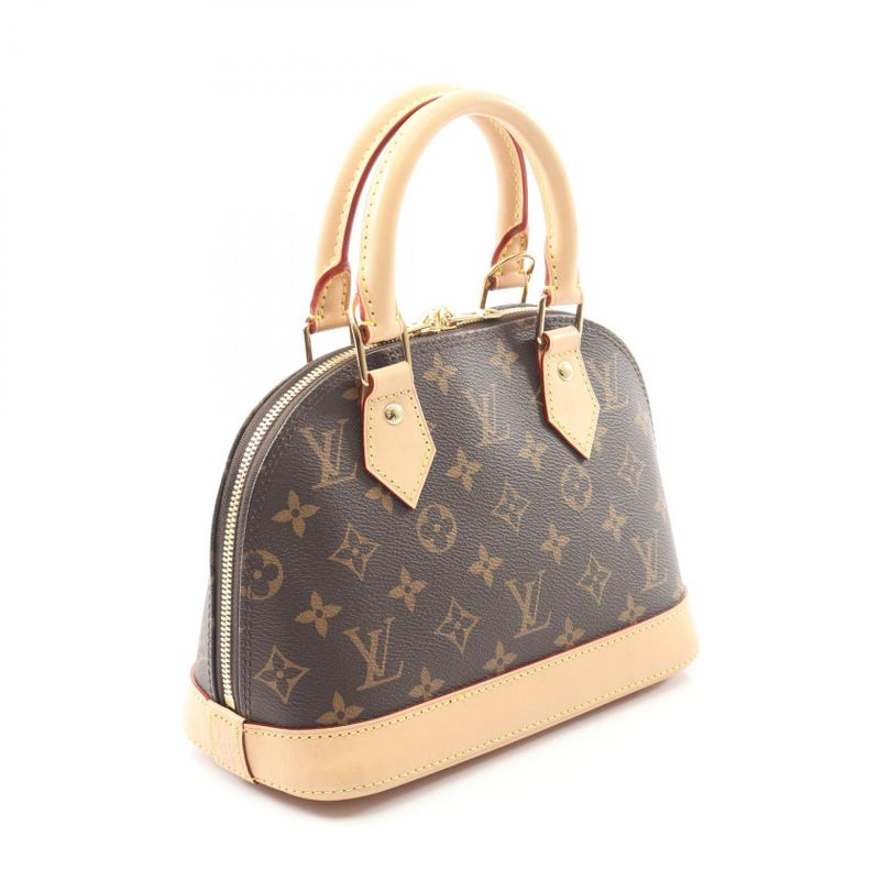 Louis Vuitton Handbag Alma BB M46990 PVC Coated Canvas Leather Alma BB Women's