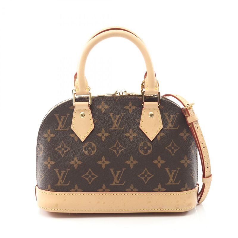 Louis Vuitton Handbag Alma BB M46990 PVC Coated Canvas Leather Alma BB Women's