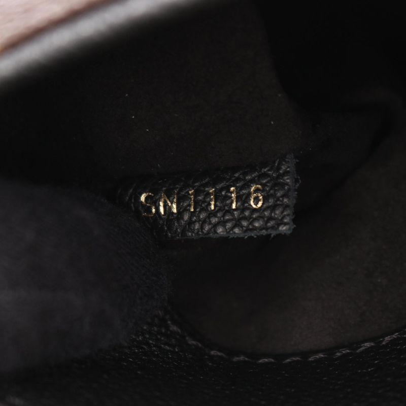 Louis Vuitton Handbag Pallas BB Monogram Noir Black M41218 Noir Black PVC