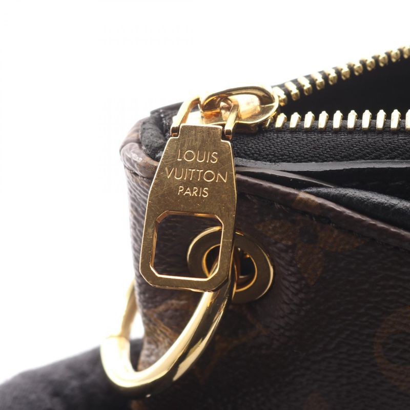 Louis Vuitton Handbag Pallas BB Monogram Noir Black M41218 Noir Black PVC