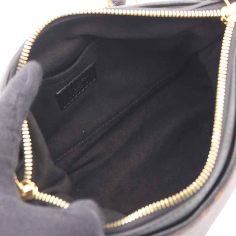 Louis Vuitton Handbag Pallas BB Monogram Noir Black M41218 Noir Black PVC