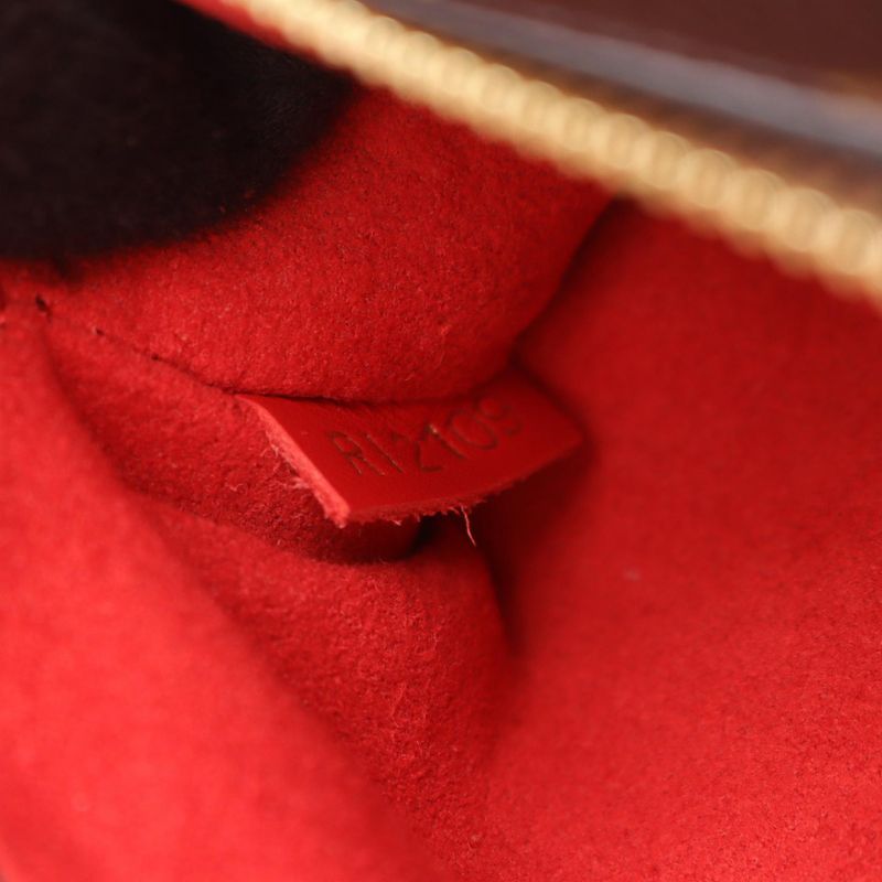 Louis Vuitton Shoulder Bag Neo Noe M44021 Coquelico PVC Coated Canvas Leather