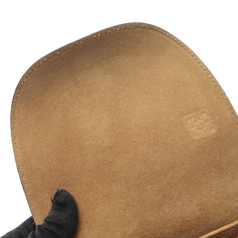 Loewe Shoulder Bag Gate Bag Mini Black Leather Gate Mini Ladies Used a