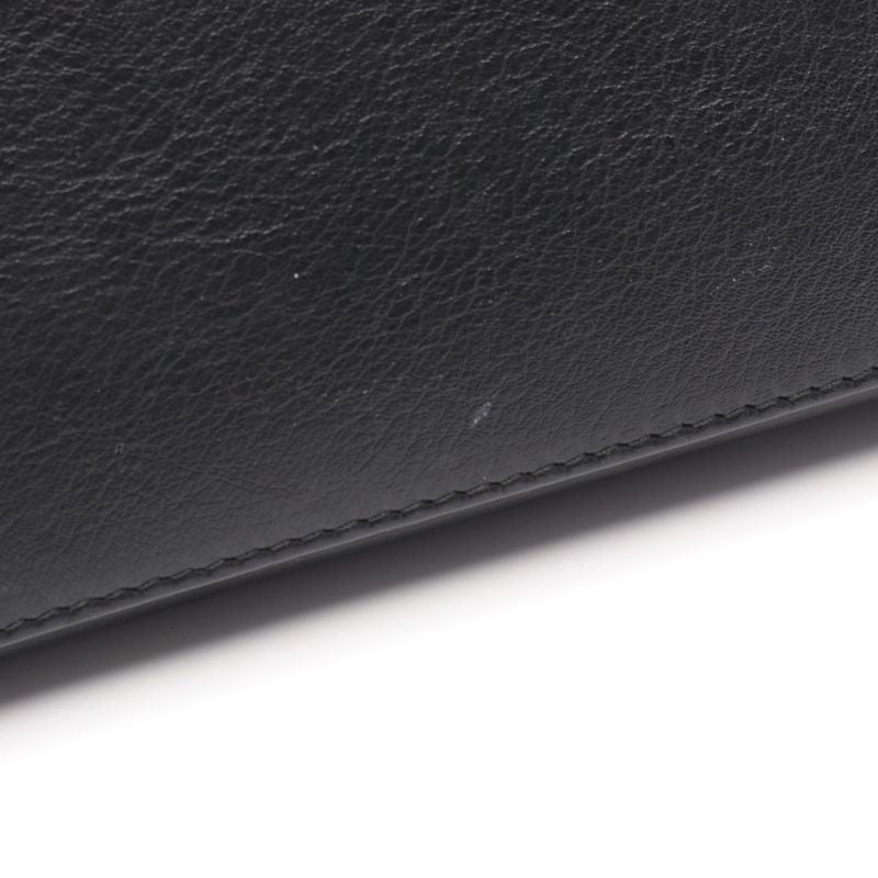 Balenciaga Tote Bag Navy Cabas S Navy Cabas 339933 Black Leather Navy Cabas S