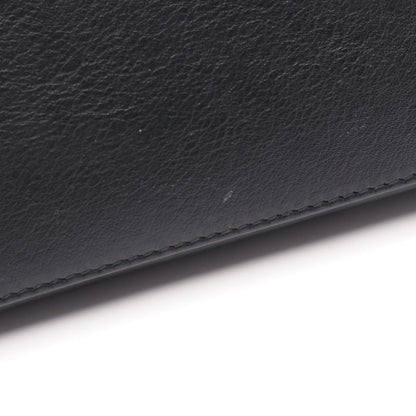 Balenciaga Tote Bag Navy Cabas S Navy Cabas 339933 Black Leather Navy Cabas S