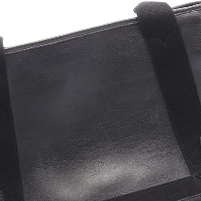 Balenciaga Tote Bag Navy Cabas S Navy Cabas 339933 Black Leather Navy Cabas S