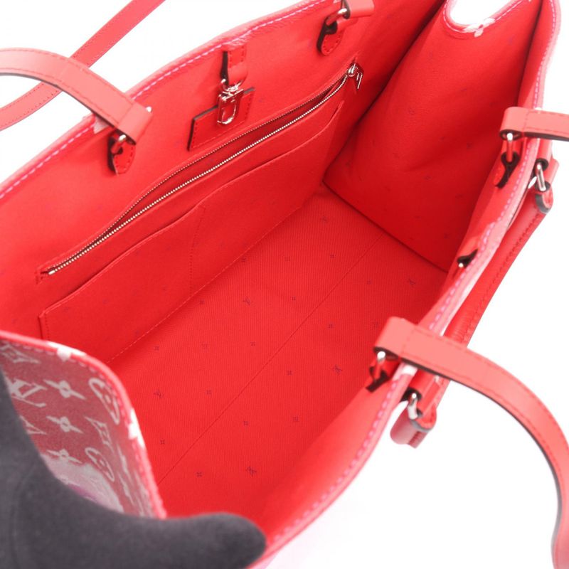 Louis Vuitton Tote Bag on the Go GM LV Escal Rouge M45121 Rouge Leather LV