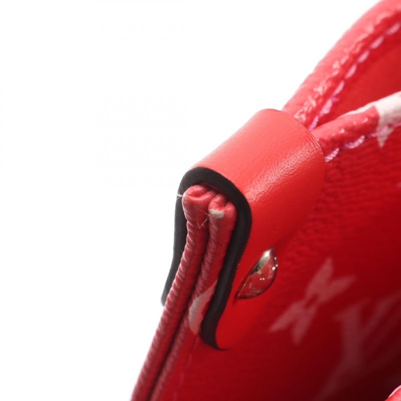 Louis Vuitton Tote Bag on the Go GM LV Escal Rouge M45121 Rouge Leather LV