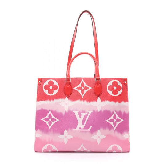 Louis Vuitton Tote Bag on the Go GM LV Escal Rouge M45121 Rouge Leather LV