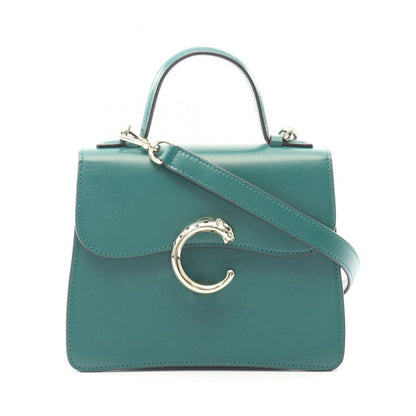Cartier Handbag Panthère de Cartier L1002327 Green Leather Panthère de Cartier